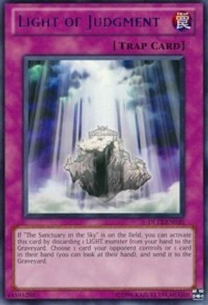 Light of Judgment (Red) (DL12-EN020) - Duelist League Promo Unlimited Duelist League Promo Yugioh Single Squirtle Squad Card Shop.