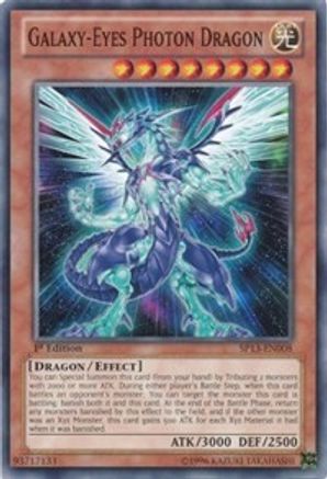 Galaxy-Eyes Photon Dragon (SP13-EN008) - Star Pack 2013 1st Edition Star Pack 2013 Yugioh Single Squirtle Squad Card Shop.