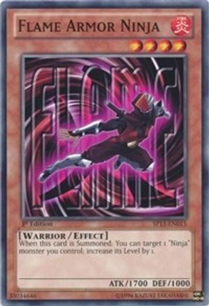 Flame Armor Ninja (SP13-EN015) - Star Pack 2013 1st Edition Star Pack 2013 Yugioh Single Squirtle Squad Card Shop.