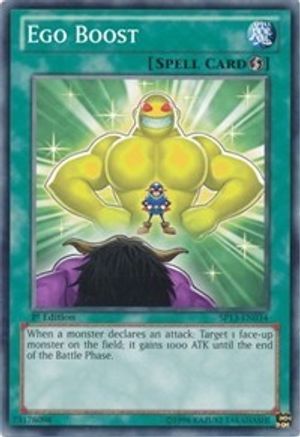 Ego Boost (SP13-EN034) - Star Pack 2013 Unlimited Star Pack 2013 Yugioh Single Squirtle Squad Card Shop.