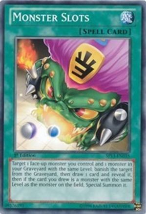 Monster Slots (SP13-EN035) - Star Pack 2013 1st Edition Star Pack 2013 Yugioh Single Squirtle Squad Card Shop.