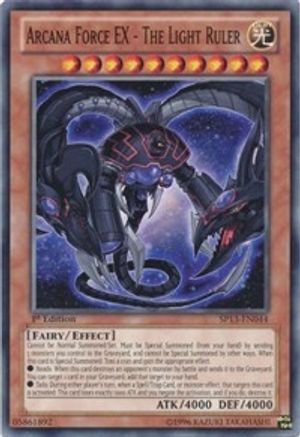 Arcana Force EX - The Light Ruler (SP13-EN044) - Star Pack 2013 Unlimited Star Pack 2013 Yugioh Single Squirtle Squad Card Shop.
