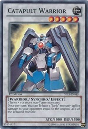 Catapult Warrior (SP13-EN049) - Star Pack 2013 Unlimited Star Pack 2013 Yugioh Single Squirtle Squad Card Shop.