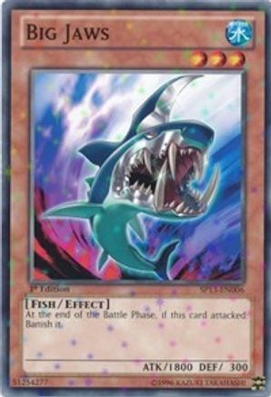 Big Jaws (Starfoil) (SP13-EN006) - Star Pack 2013 1st Edition Star Pack 2013 Yugioh Single Squirtle Squad Card Shop.