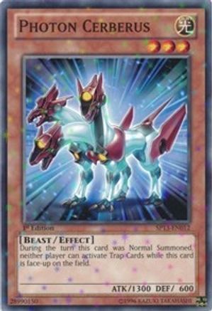 Photon Cerberus (Starfoil) (SP13-EN012) - Star Pack 2013 1st Edition Star Pack 2013 Yugioh Single Squirtle Squad Card Shop.