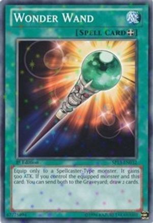 Wonder Wand (Starfoil) (SP13-EN032) - Star Pack 2013 Unlimited Star Pack 2013 Yugioh Single Squirtle Squad Card Shop.