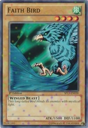 Faith Bird (Starfoil) (SP13-EN039) - Star Pack 2013 1st Edition Star Pack 2013 Yugioh Single Squirtle Squad Card Shop.