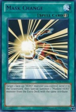 Mask Change (Red) (DL14-EN016) - Duelist League Promo Unlimited Duelist League Promo Yugioh Single Squirtle Squad Card Shop.