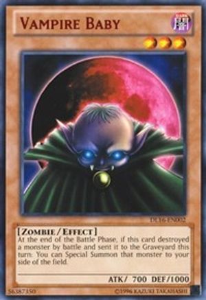 Vampire Baby (Red) (DL16-EN002) - Duelist League Promo Unlimited Duelist League Promo Yugioh Single Squirtle Squad Card Shop.