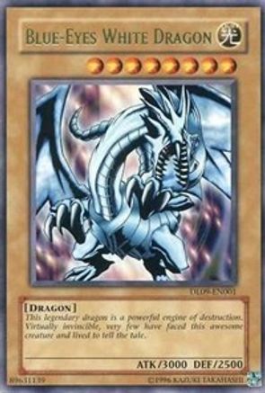 Blue-Eyes White Dragon (Green) (DL09-EN001) - Duelist League Promo Unlimited Duelist League Promo Yugioh Single Squirtle Squad Card Shop.