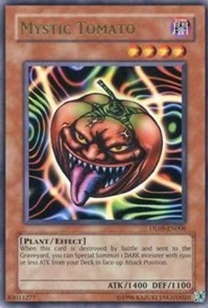 Mystic Tomato (Green) (DL09-EN006) - Duelist League Promo Unlimited Duelist League Promo Yugioh Single Squirtle Squad Card Shop.