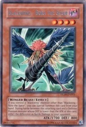 Blackwing - Bora the Spear (Silver) (DL09-EN011) - Duelist League Promo Unlimited Duelist League Promo Yugioh Single Squirtle Squad Card Shop.