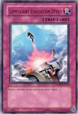 Compulsory Evacuation Device (Bronze) (DL09-EN019) - Duelist League Promo Unlimited Duelist League Promo Yugioh Single Squirtle Squad Card Shop.