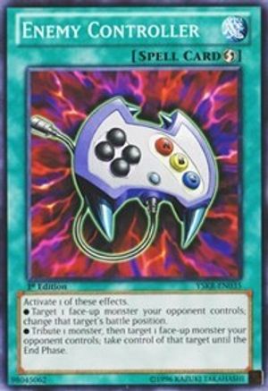 Enemy Controller (YSKR-EN035) - Starter Deck: Kaiba Reloaded Unlimited Starter Deck: Kaiba Reloaded Yugioh Single Squirtle Squad Card Shop.