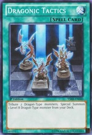 Dragonic Tactics (YSKR-EN040) - Starter Deck: Kaiba Reloaded Unlimited Starter Deck: Kaiba Reloaded Yugioh Single Squirtle Squad Card Shop.