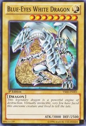 Blue-Eyes White Dragon (YSKR-EN001) - Starter Deck: Kaiba Reloaded 1st Edition Starter Deck: Kaiba Reloaded Yugioh Single Squirtle Squad Card Shop.