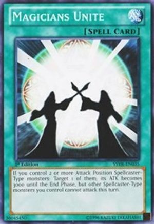 Magicians Unite (YSYR-EN035) - Starter Deck: Yugi Reloaded 1st Edition Starter Deck: Yugi Reloaded Yugioh Single Squirtle Squad Card Shop.
