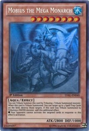 Mobius the Mega Monarch (Ghost Rare) (LVAL-EN040) - Legacy of the Valiant 1st Edition Legacy of the Valiant Yugioh Single Squirtle Squad Card Shop.