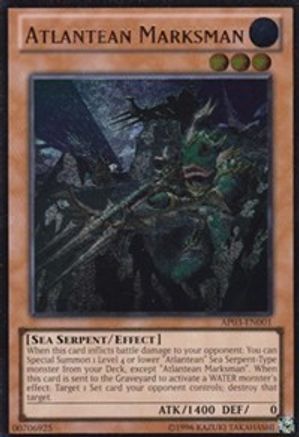 Atlantean Marksman (UTR) (AP03-EN001) - Astral Pack 3 Unlimited Astral Pack 3 Yugioh Single Squirtle Squad Card Shop.