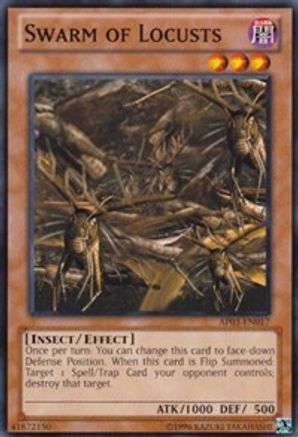 Swarm of Locusts (AP03-EN017) - Astral Pack 3 Unlimited Astral Pack 3 Yugioh Single Squirtle Squad Card Shop.