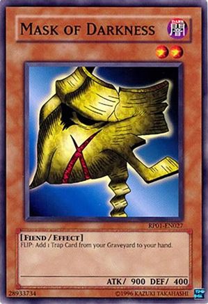 Mask of Darkness (RP01-EN027) - Retro Pack Unlimited Retro Pack Yugioh Single Squirtle Squad Card Shop.