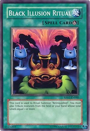 Black Illusion Ritual (RP01-EN060) - Retro Pack Unlimited Retro Pack Yugioh Single Squirtle Squad Card Shop.