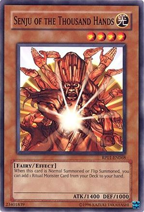 Senju of the Thousand Hands (RP01-EN068) - Retro Pack Unlimited Retro Pack Yugioh Single Squirtle Squad Card Shop.