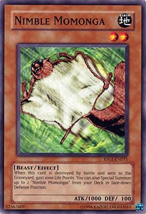 Nimble Momonga (RP01-EN071) - Retro Pack Unlimited Retro Pack Yugioh Single Squirtle Squad Card Shop.