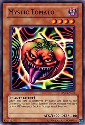 Mystic Tomato (RP01-EN076) - Retro Pack Unlimited Retro Pack Yugioh Single Squirtle Squad Card Shop.