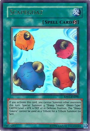 Scapegoat (RP01-EN090) - Retro Pack Unlimited Retro Pack Yugioh Single Squirtle Squad Card Shop.
