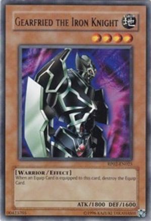 Gearfried the Iron Knight (RP02-EN025) - Retro Pack 2 Unlimited Retro Pack 2 Yugioh Single Squirtle Squad Card Shop.