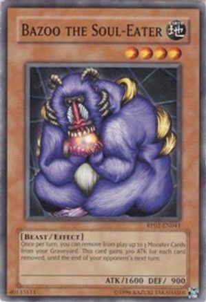 Bazoo the Soul-Eater (RP02-EN041) - Retro Pack 2 Unlimited Retro Pack 2 Yugioh Single Squirtle Squad Card Shop.
