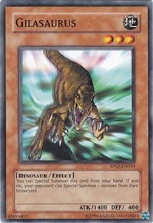 Gilasaurus (RP02-EN043) - Retro Pack 2 Unlimited Retro Pack 2 Yugioh Single Squirtle Squad Card Shop.