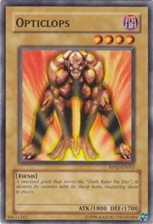 Opticlops (RP02-EN053) - Retro Pack 2 Unlimited Retro Pack 2 Yugioh Single Squirtle Squad Card Shop.