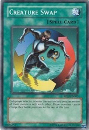 Creature Swap (RP02-EN063) - Retro Pack 2 Unlimited Retro Pack 2 Yugioh Single Squirtle Squad Card Shop.