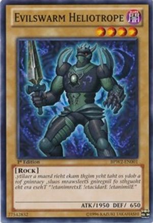 Evilswarm Heliotrope (BPW2-EN001) - Battle Pack 2: War of the Giants Round 2 1st Edition Battle Pack 2: War of the Giants Round 2 Yugioh Single Squirtle Squad Card Shop.