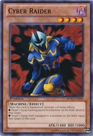 Cyber Raider (BPW2-EN008) - Battle Pack 2: War of the Giants Round 2 1st Edition Battle Pack 2: War of the Giants Round 2 Yugioh Single Squirtle Squad Card Shop.