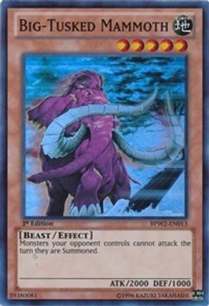 Big-Tusked Mammoth (BPW2-EN013) - Battle Pack 2: War of the Giants Round 2 1st Edition Battle Pack 2: War of the Giants Round 2 Yugioh Single Squirtle Squad Card Shop.