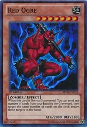 Red Ogre (BPW2-EN025) - Battle Pack 2: War of the Giants Round 2 1st Edition Battle Pack 2: War of the Giants Round 2 Yugioh Single Squirtle Squad Card Shop.