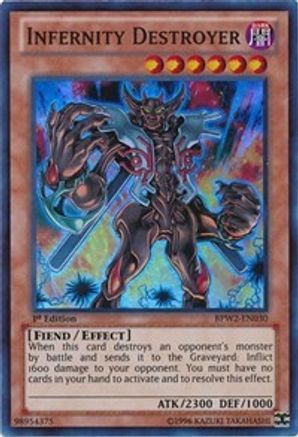 Infernity Destroyer (BPW2-EN030) - Battle Pack 2: War of the Giants Round 2 1st Edition Battle Pack 2: War of the Giants Round 2 Yugioh Single Squirtle Squad Card Shop.
