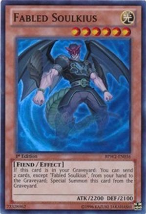 Fabled Soulkius (BPW2-EN036) - Battle Pack 2: War of the Giants Round 2 1st Edition Battle Pack 2: War of the Giants Round 2 Yugioh Single Squirtle Squad Card Shop.