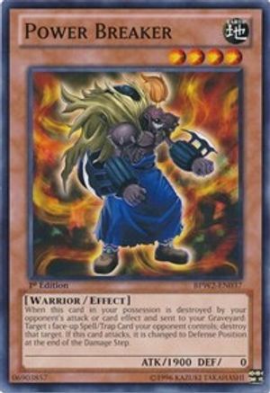 Power Breaker (BPW2-EN037) - Battle Pack 2: War of the Giants Round 2 1st Edition Battle Pack 2: War of the Giants Round 2 Yugioh Single Squirtle Squad Card Shop.