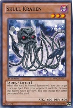 Skull Kraken (BPW2-EN041) - Battle Pack 2: War of the Giants Round 2 1st Edition Battle Pack 2: War of the Giants Round 2 Yugioh Single Squirtle Squad Card Shop.