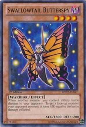 Swallowtail Butterspy (BPW2-EN047) - Battle Pack 2: War of the Giants Round 2 1st Edition Battle Pack 2: War of the Giants Round 2 Yugioh Single Squirtle Squad Card Shop.