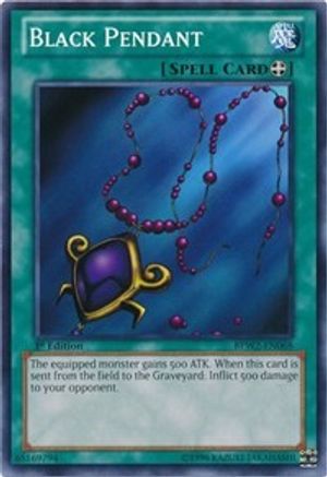Black Pendant (BPW2-EN068) - Battle Pack 2: War of the Giants Round 2 1st Edition Battle Pack 2: War of the Giants Round 2 Yugioh Single Squirtle Squad Card Shop.