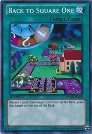 Back to Square One (BPW2-EN072) - Battle Pack 2: War of the Giants Round 2 1st Edition Battle Pack 2: War of the Giants Round 2 Yugioh Single Squirtle Squad Card Shop.