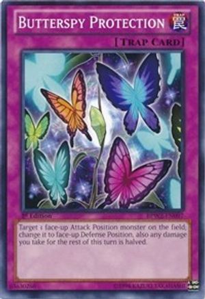 Butterspy Protection (BPW2-EN097) - Battle Pack 2: War of the Giants Round 2 1st Edition Battle Pack 2: War of the Giants Round 2 Yugioh Single Squirtle Squad Card Shop.