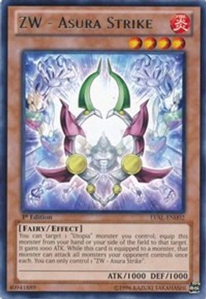 ZW - Asura Strike (LVAL-EN002) - Legacy of the Valiant Unlimited Legacy of the Valiant Yugioh Single Squirtle Squad Card Shop.