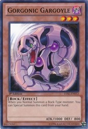 Gorgonic Gargoyle (LVAL-EN012) - Legacy of the Valiant 1st Edition Legacy of the Valiant Yugioh Single Squirtle Squad Card Shop.