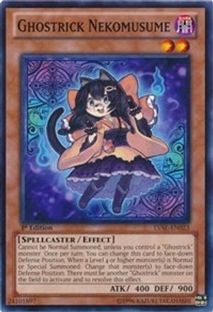 Ghostrick Nekomusume (LVAL-EN023) - Legacy of the Valiant Unlimited Legacy of the Valiant Yugioh Single Squirtle Squad Card Shop.